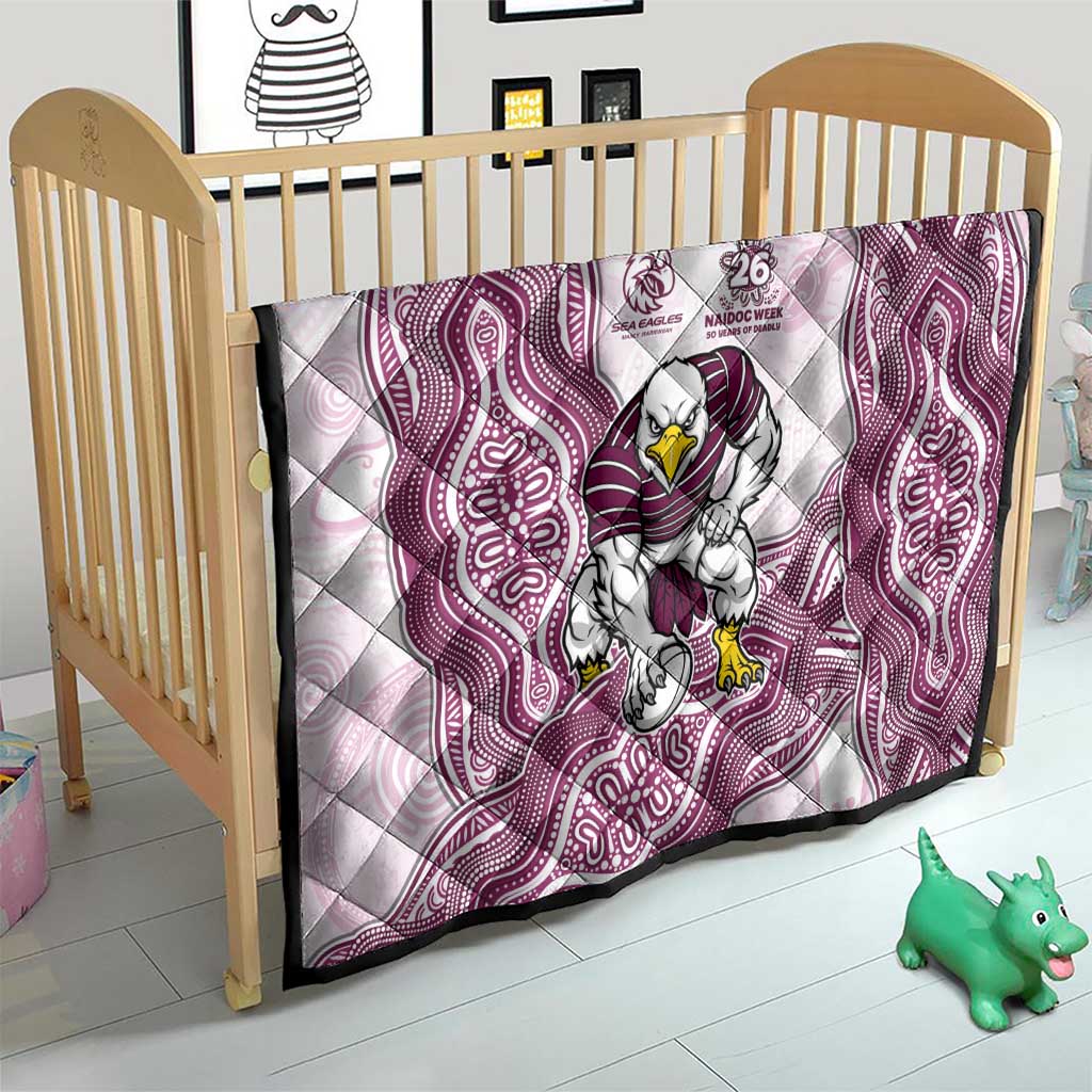 Manly Warringah Sea Eagles NAIDOC Week 2026 Quilt First Nations of Australia Aboriginal Mascot Rugby