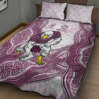 Manly Warringah Sea Eagles NAIDOC Week 2026 Quilt Bed Set First Nations of Australia Aboriginal Mascot Rugby