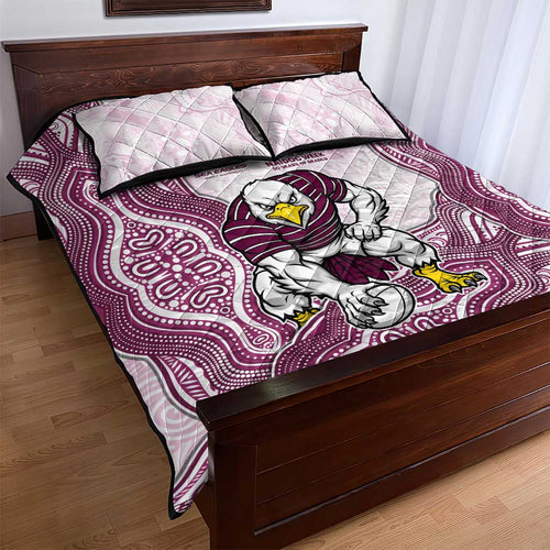 Manly Warringah Sea Eagles NAIDOC Week 2026 Quilt Bed Set First Nations of Australia Aboriginal Mascot Rugby