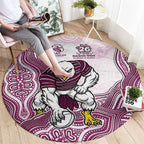 Manly Warringah Sea Eagles NAIDOC Week 2026 Round Carpet First Nations of Australia Aboriginal Mascot Rugby