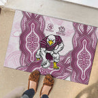 Manly Warringah Sea Eagles NAIDOC Week 2026 Rubber Doormat First Nations of Australia Aboriginal Mascot Rugby