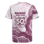 Manly Warringah Sea Eagles NAIDOC Week 2026 Rugby Jersey First Nations of Australia Aboriginal Mascot Rugby