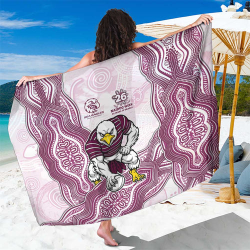 Manly Warringah Sea Eagles NAIDOC Week 2026 Sarong First Nations of Australia Aboriginal Mascot Rugby