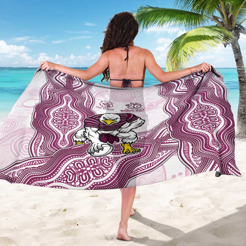 Manly Warringah Sea Eagles NAIDOC Week 2026 Sarong First Nations of Australia Aboriginal Mascot Rugby