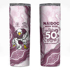 Manly Warringah Sea Eagles NAIDOC Week 2026 Skinny Tumbler First Nations of Australia Aboriginal Mascot Rugby