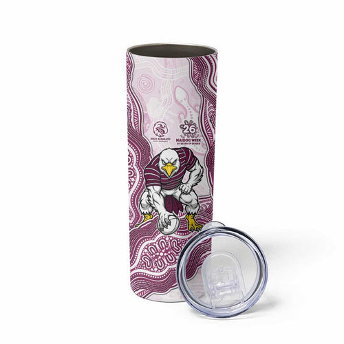 Manly Warringah Sea Eagles NAIDOC Week 2026 Skinny Tumbler First Nations of Australia Aboriginal Mascot Rugby