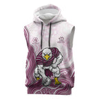 Manly Warringah Sea Eagles NAIDOC Week 2026 Sleeveless Hoodie First Nations of Australia Aboriginal Mascot Rugby