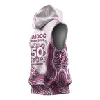Manly Warringah Sea Eagles NAIDOC Week 2026 Sleeveless Hoodie First Nations of Australia Aboriginal Mascot Rugby