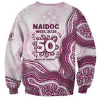 Manly Warringah Sea Eagles NAIDOC Week 2026 Sweatshirt First Nations of Australia Aboriginal Mascot Rugby
