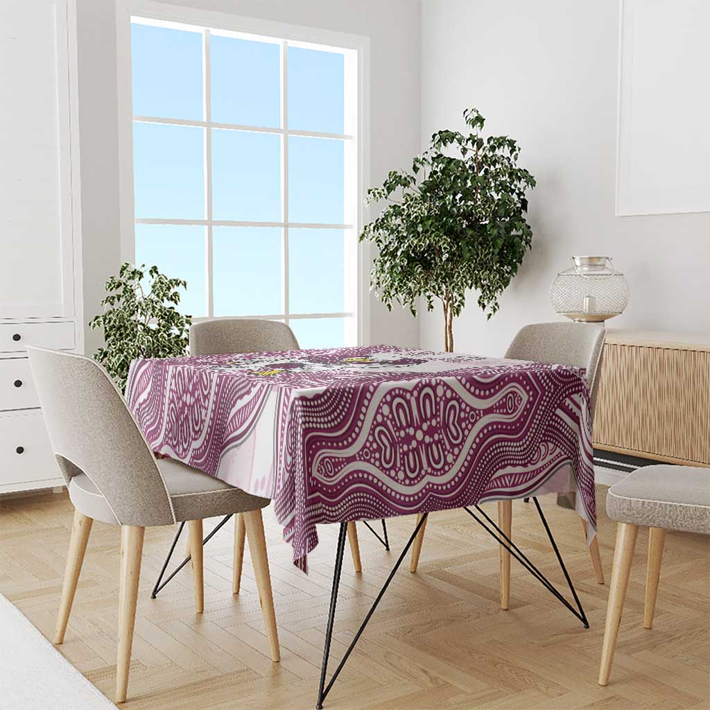 Manly Warringah Sea Eagles NAIDOC Week 2026 Tablecloth First Nations of Australia Aboriginal Mascot Rugby