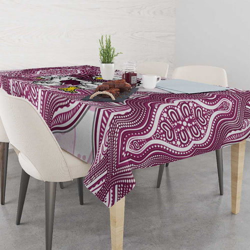 Manly Warringah Sea Eagles NAIDOC Week 2026 Tablecloth First Nations of Australia Aboriginal Mascot Rugby