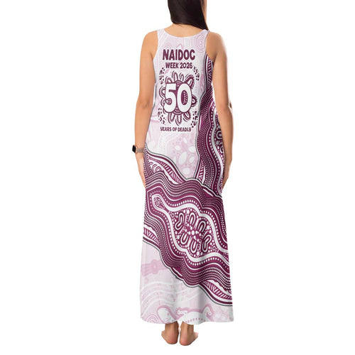Manly Warringah Sea Eagles NAIDOC Week 2026 Tank Maxi Dress First Nations of Australia Aboriginal Mascot Rugby