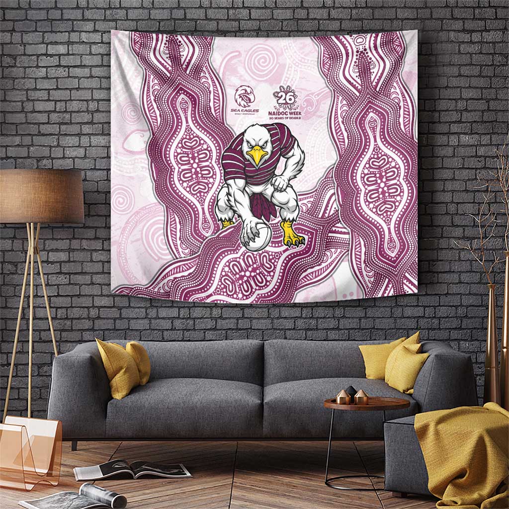 Manly Warringah Sea Eagles NAIDOC Week 2026 Tapestry First Nations of Australia Aboriginal Mascot Rugby