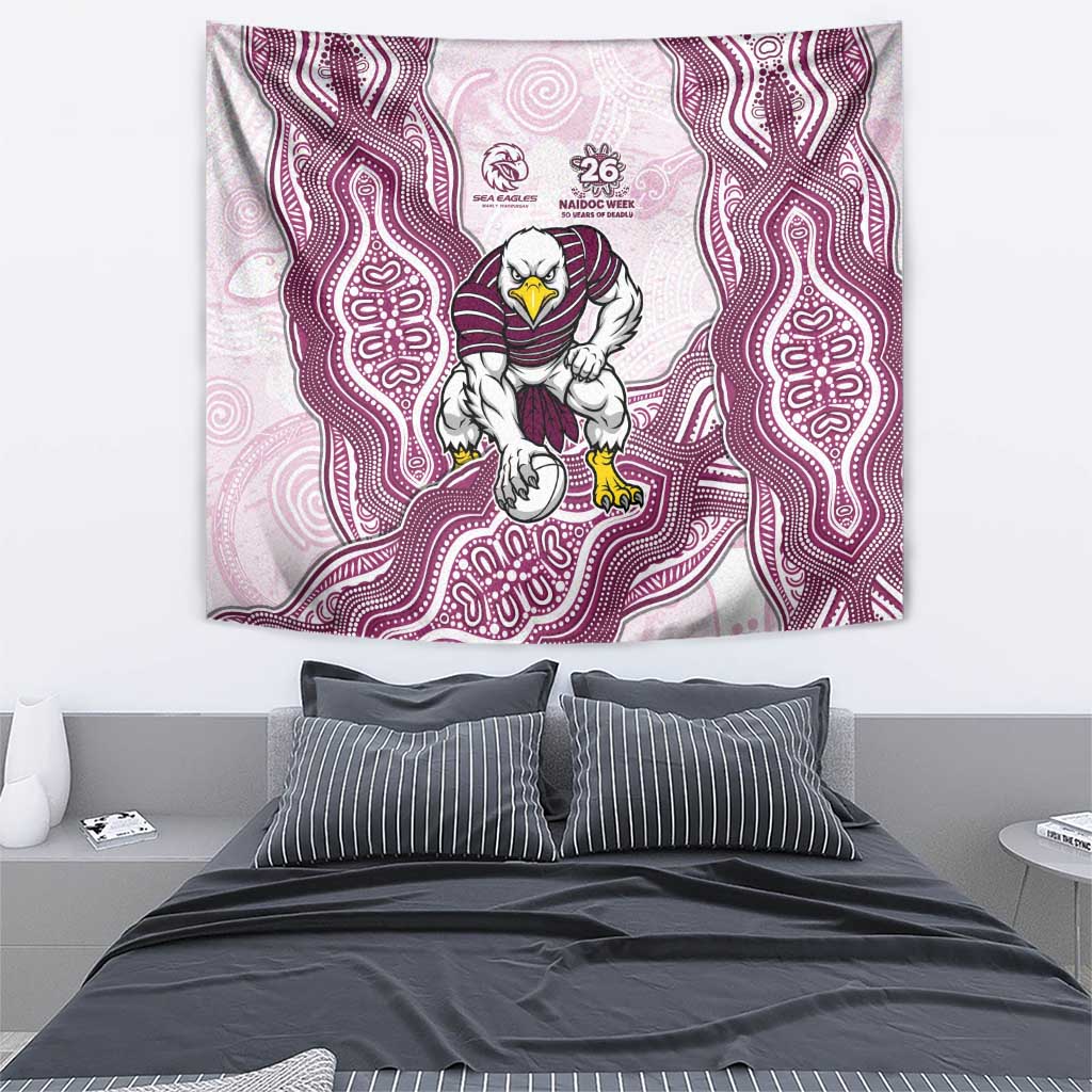Manly Warringah Sea Eagles NAIDOC Week 2026 Tapestry First Nations of Australia Aboriginal Mascot Rugby