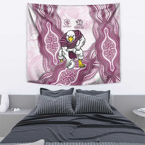 Manly Warringah Sea Eagles NAIDOC Week 2026 Tapestry First Nations of Australia Aboriginal Mascot Rugby