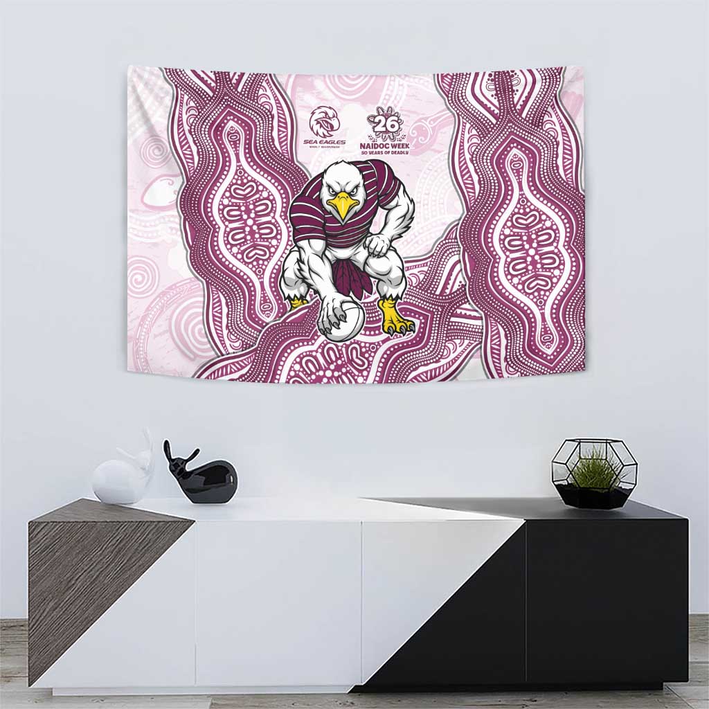 Manly Warringah Sea Eagles NAIDOC Week 2026 Tapestry First Nations of Australia Aboriginal Mascot Rugby