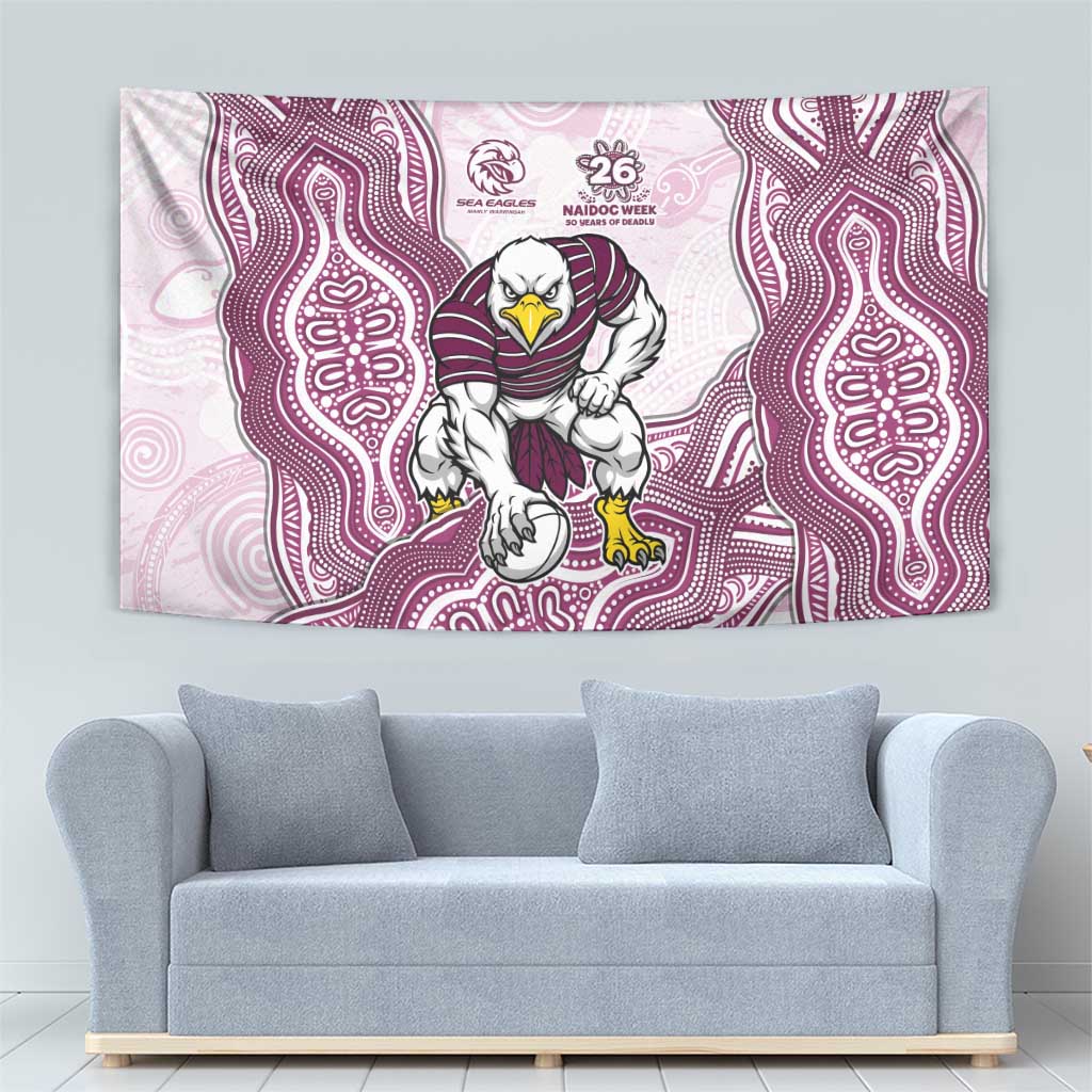 Manly Warringah Sea Eagles NAIDOC Week 2026 Tapestry First Nations of Australia Aboriginal Mascot Rugby
