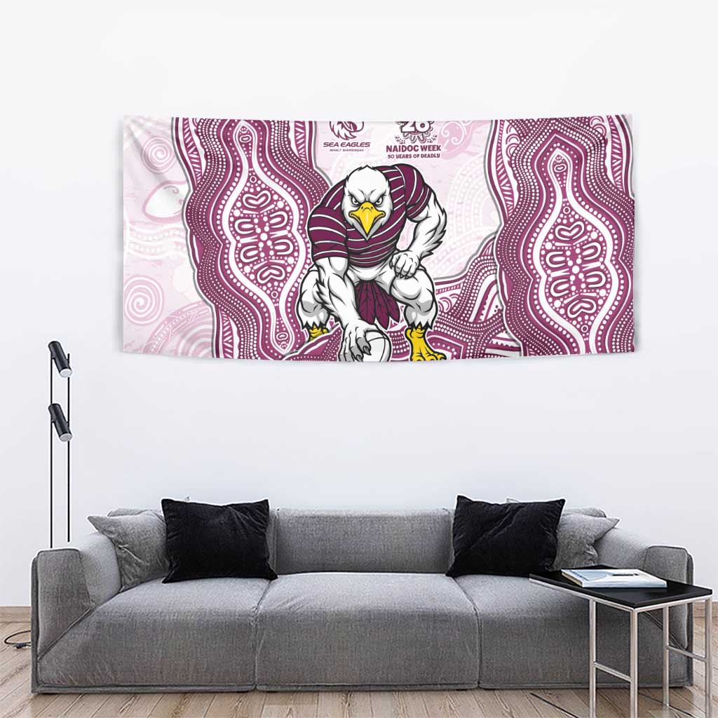 Manly Warringah Sea Eagles NAIDOC Week 2026 Tapestry First Nations of Australia Aboriginal Mascot Rugby