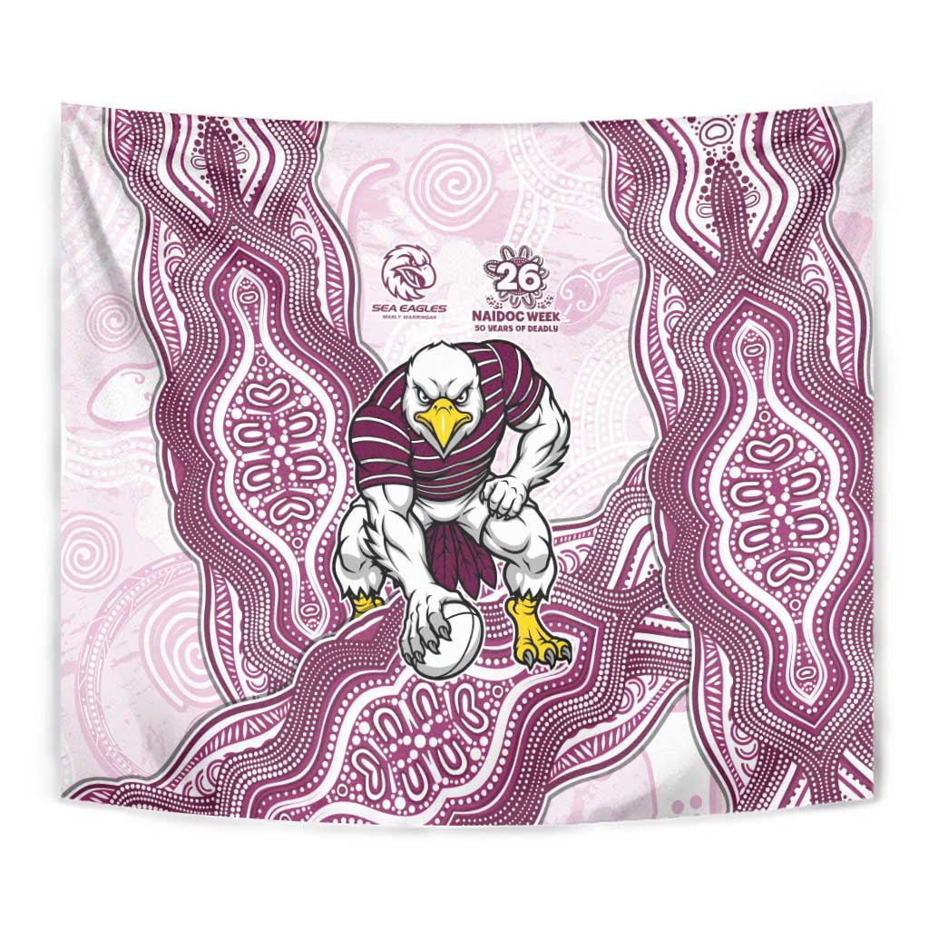 Manly Warringah Sea Eagles NAIDOC Week 2026 Tapestry First Nations of Australia Aboriginal Mascot Rugby