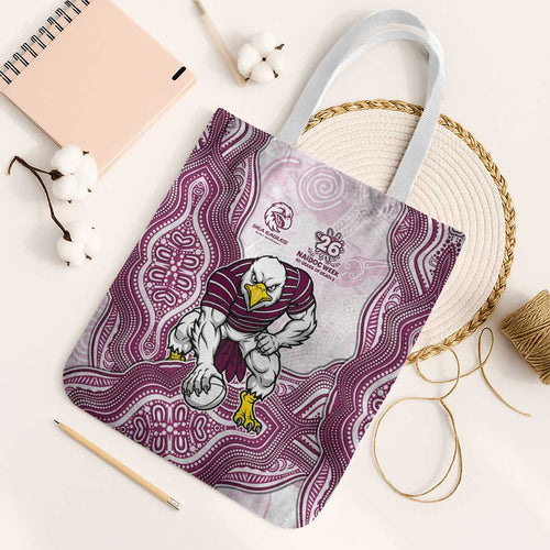 Manly Warringah Sea Eagles NAIDOC Week 2026 Tote Bag First Nations of Australia Aboriginal Mascot Rugby
