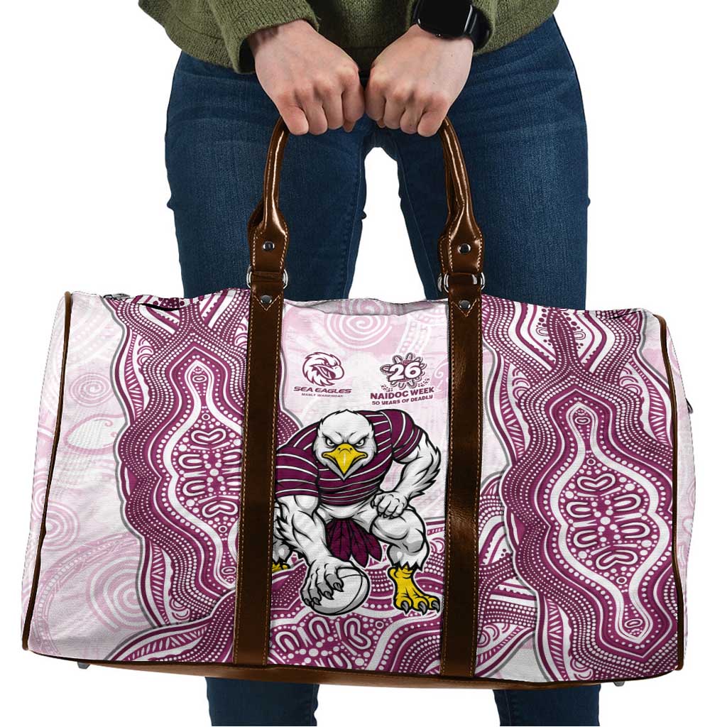 Manly Warringah Sea Eagles NAIDOC Week 2026 Travel Bag First Nations of Australia Aboriginal Mascot Rugby
