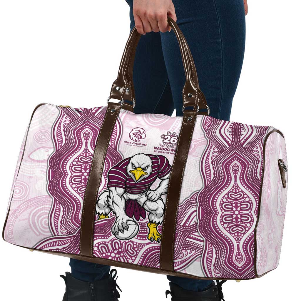 Manly Warringah Sea Eagles NAIDOC Week 2026 Travel Bag First Nations of Australia Aboriginal Mascot Rugby