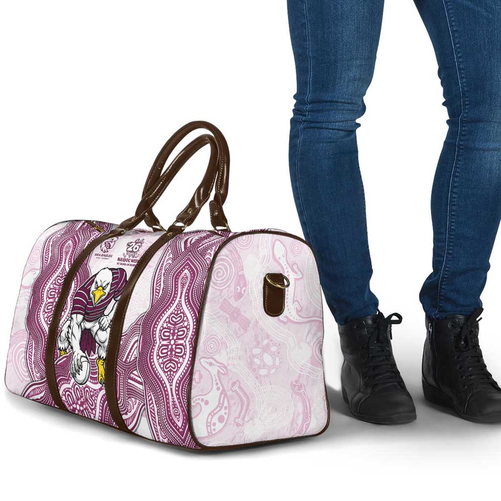 Manly Warringah Sea Eagles NAIDOC Week 2026 Travel Bag First Nations of Australia Aboriginal Mascot Rugby