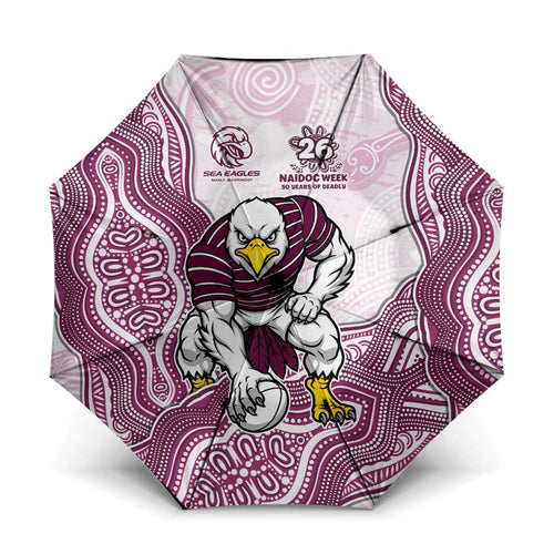 Manly Warringah Sea Eagles NAIDOC Week 2026 Umbrella First Nations of Australia Aboriginal Mascot Rugby