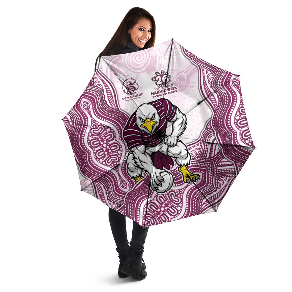 Manly Warringah Sea Eagles NAIDOC Week 2026 Umbrella First Nations of Australia Aboriginal Mascot Rugby