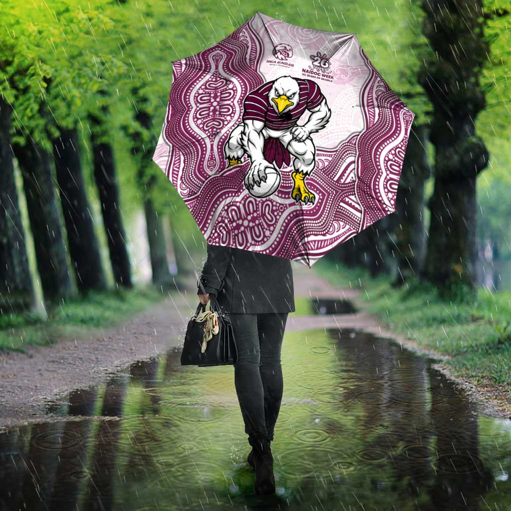 Manly Warringah Sea Eagles NAIDOC Week 2026 Umbrella First Nations of Australia Aboriginal Mascot Rugby