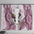 Manly Warringah Sea Eagles NAIDOC Week 2026 Window Curtain First Nations of Australia Aboriginal Mascot Rugby