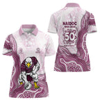 Manly Warringah Sea Eagles NAIDOC Week 2026 Women Polo Shirt First Nations of Australia Aboriginal Mascot Rugby
