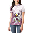 Manly Warringah Sea Eagles NAIDOC Week 2026 Women Polo Shirt First Nations of Australia Aboriginal Mascot Rugby