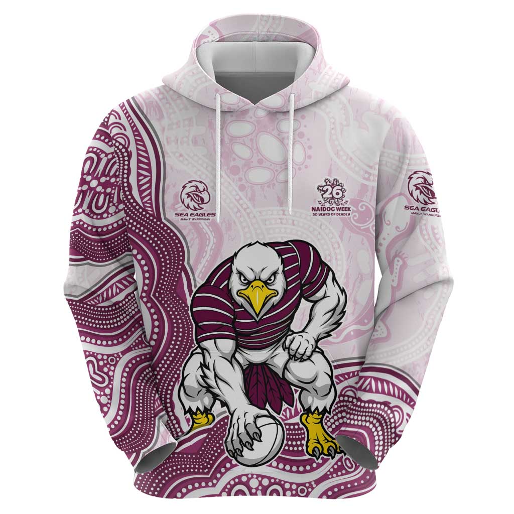 Manly Warringah Sea Eagles NAIDOC Week 2026 Zip Hoodie First Nations of Australia Aboriginal Mascot Rugby