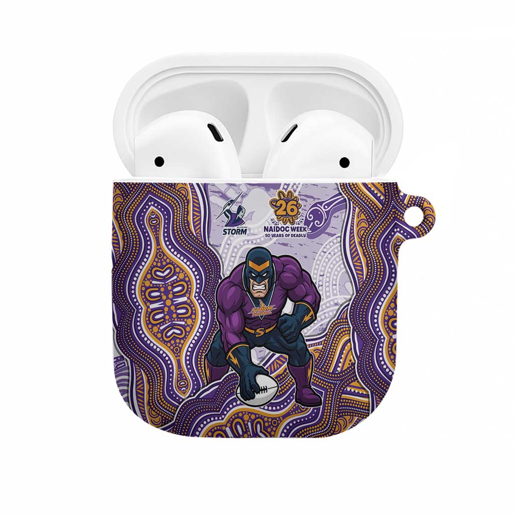 Melbourne Storm NAIDOC Week 2026 AirPods Case First Nations of Australia Aboriginal Mascot Rugby