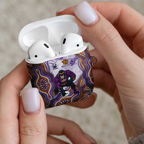 Melbourne Storm NAIDOC Week 2026 AirPods Case First Nations of Australia Aboriginal Mascot Rugby
