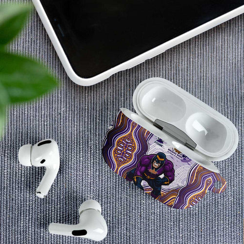 Melbourne Storm NAIDOC Week 2026 AirPods Case First Nations of Australia Aboriginal Mascot Rugby