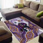 Melbourne Storm NAIDOC Week 2026 Area Rug First Nations of Australia Aboriginal Mascot Rugby