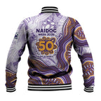 Melbourne Storm NAIDOC Week 2026 Baseball Jacket First Nations of Australia Aboriginal Mascot Rugby