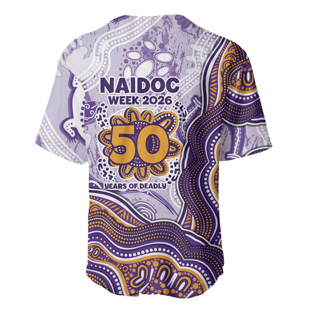 Melbourne Storm NAIDOC Week 2026 Baseball Jersey First Nations of Australia Aboriginal Mascot Rugby