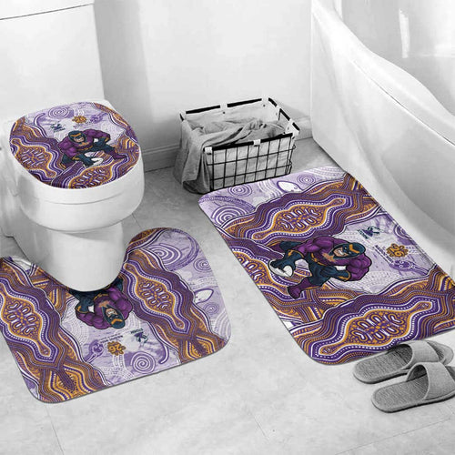 Melbourne Storm NAIDOC Week 2026 Bathroom Set First Nations of Australia Aboriginal Mascot Rugby