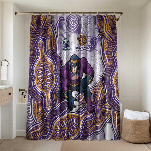 Melbourne Storm NAIDOC Week 2026 Bathroom Set First Nations of Australia Aboriginal Mascot Rugby
