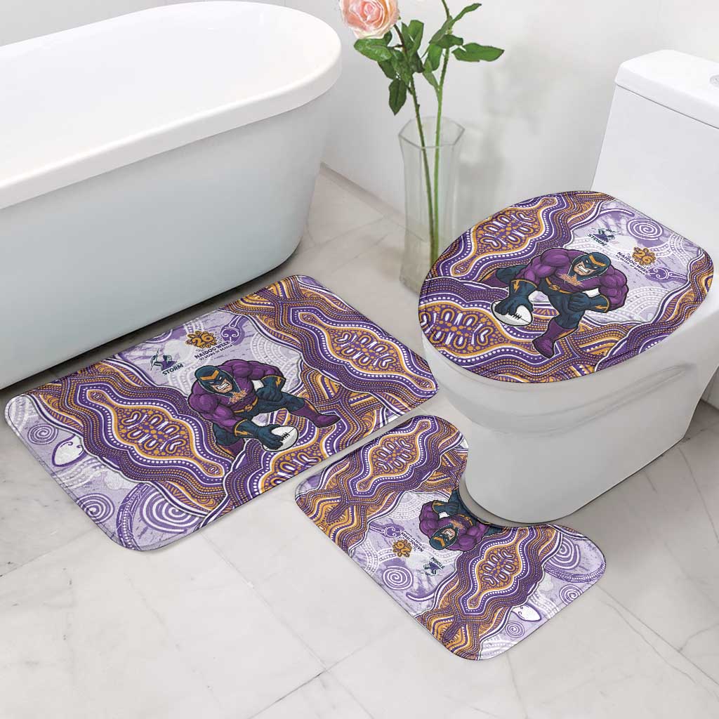 Melbourne Storm NAIDOC Week 2026 Bathroom Set First Nations of Australia Aboriginal Mascot Rugby