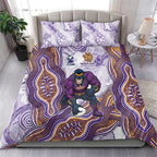 Melbourne Storm NAIDOC Week 2026 Bedding Set First Nations of Australia Aboriginal Mascot Rugby