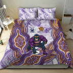 Melbourne Storm NAIDOC Week 2026 Bedding Set First Nations of Australia Aboriginal Mascot Rugby