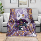 Melbourne Storm NAIDOC Week 2026 Blanket First Nations of Australia Aboriginal Mascot Rugby