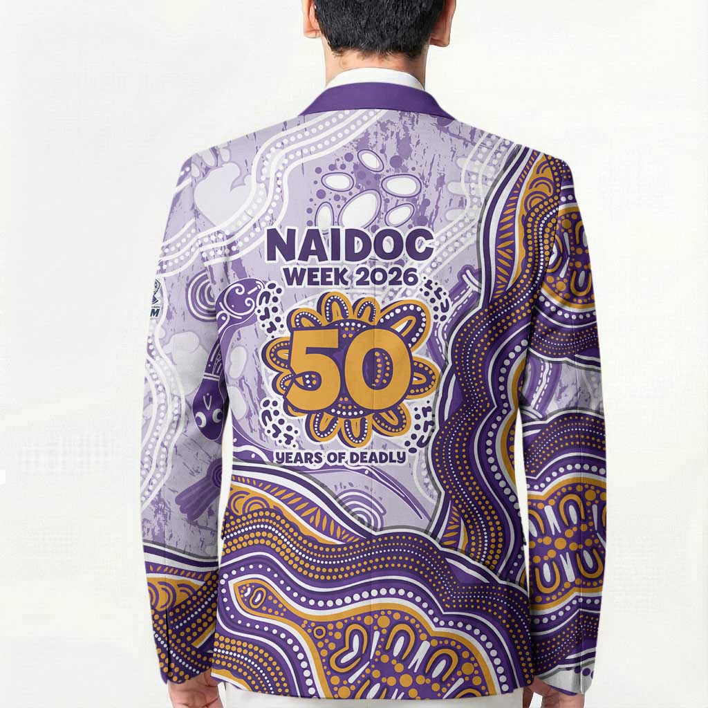 Melbourne Storm NAIDOC Week 2026 Blazer First Nations of Australia Aboriginal Mascot Rugby