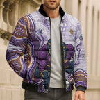 Melbourne Storm NAIDOC Week 2026 Bomber Puffer Jacket First Nations of Australia Aboriginal Mascot Rugby
