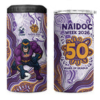 Melbourne Storm NAIDOC Week 2026 4 in 1 Can Cooler Tumbler First Nations of Australia Aboriginal Mascot Rugby
