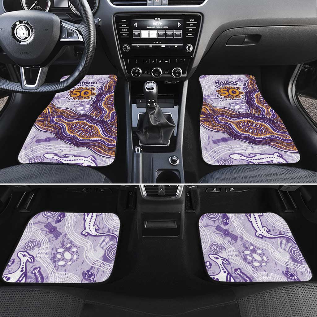 Melbourne Storm NAIDOC Week 2026 Car Mats First Nations of Australia Aboriginal Mascot Rugby